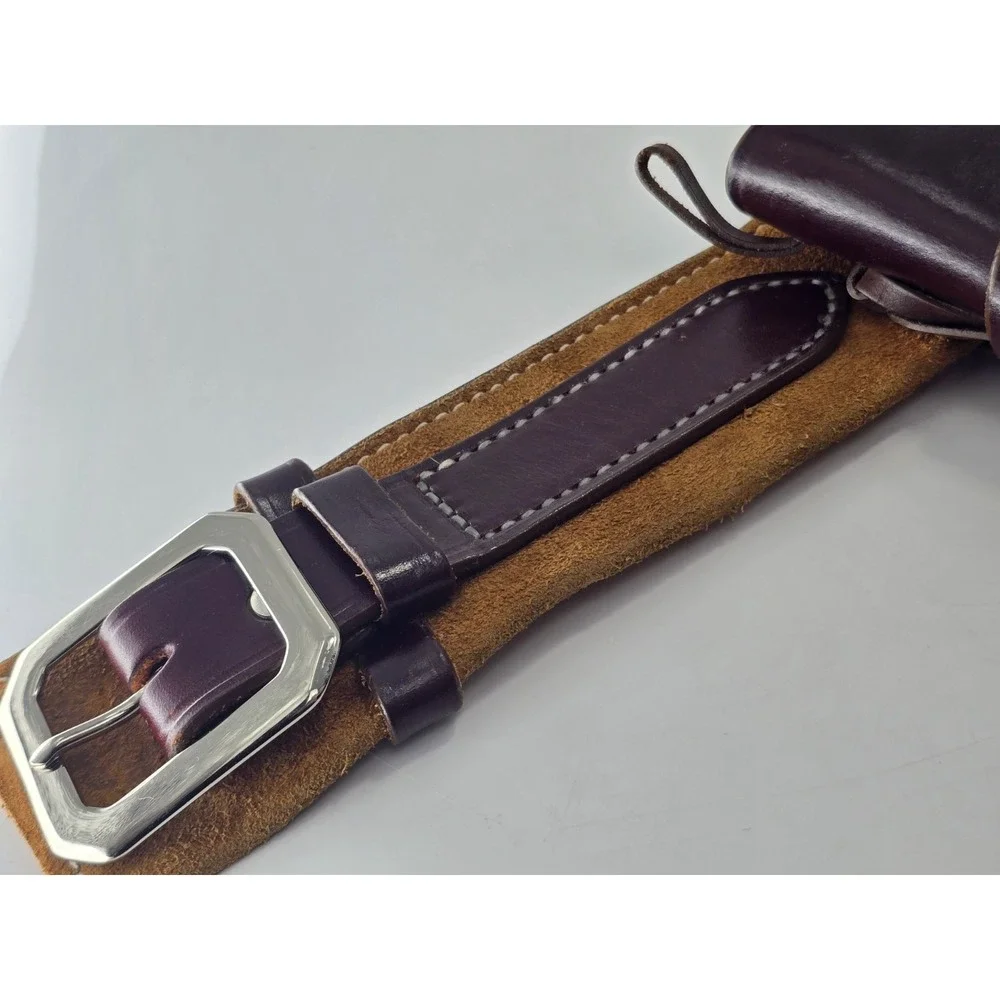 Triple K 789-15 Belt Cheyenne Western DOUBLE Holster - 5 1/2 & 4 5/8 - SEE PICS